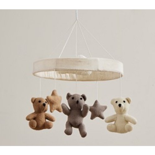 Teddy Bear Musical Crib Mobile | Pottery Barn Kids