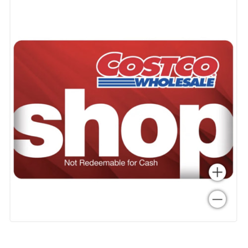 Costco Shop Card