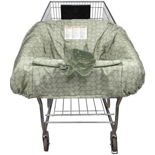 Boppy Shopping Cart & High Chair Cover, 360 Padded Baby Seat Cover & Toy
