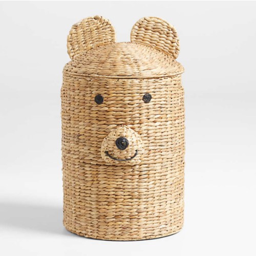 Bear Woven Kids Hamper with Handles