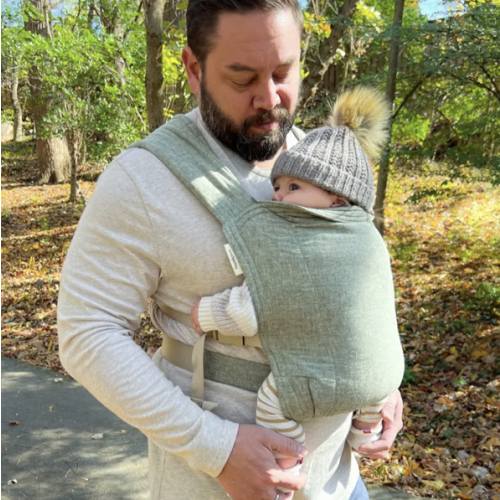 Green Baby Carrier | Ergonomic Soft Structured Carrier