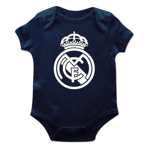 Real Madrid Vive La Fete Infant Color Badge Bodysuit - Navy