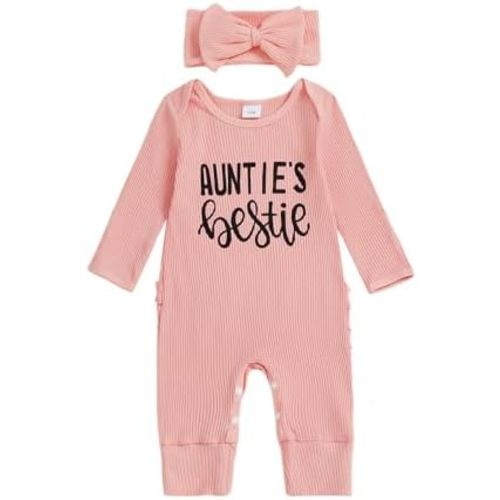 My First Valentines Day Baby Girl Outfit Knit Ruffle Romper Jumpsuit Preemie Infant Newborn Spring Clothes