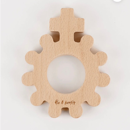 Baby’s First Rosary Wooden Teether | Be A Heart