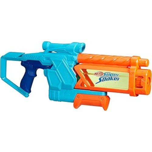 Nerf Super Soaker Mega Dunk-Fill Water Blaster, Easy Instant Fill Tank, Just Dunk & Go, 33.9 Fluid Ounce Tank, Water Toys, Ages 6+
