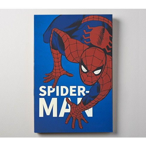 Marvel Super Heroes Glow-in-the-Dark Art (36" x 24")