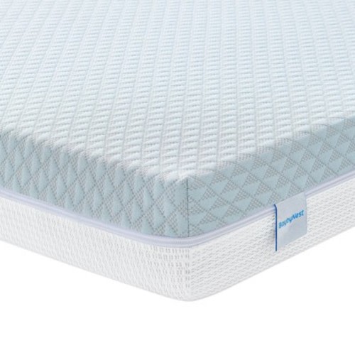BaybyNest Mini Crib Mattress 38x24x4, Breathable Lyocell Washable Cover Pack and Play Mattress & Comfort Gel Memory Foam, Fit Mini and Portable Cribs