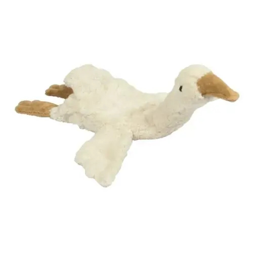 Heatable goose cuddly toy, small