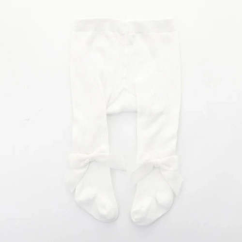 Bow Detail Baby Tights