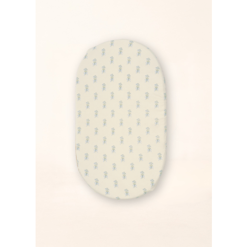 Lily of the Valley - Convertible Moses Basket Sheet & Extra Small Changing Pad Cover