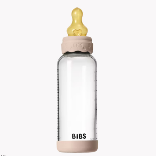 Baby Glass Bottle Boheme Set 8oz Latex - Blush