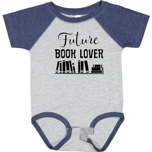 inktastic Book Lover Future Reader Childs Baby Bodysuit