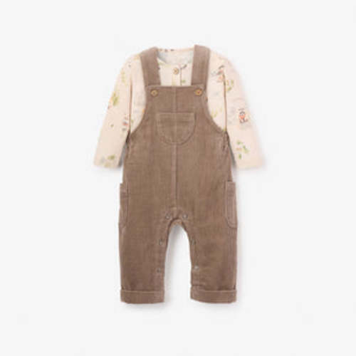 Wilderness Henley + Corduroy Overall Set – Elegant Baby