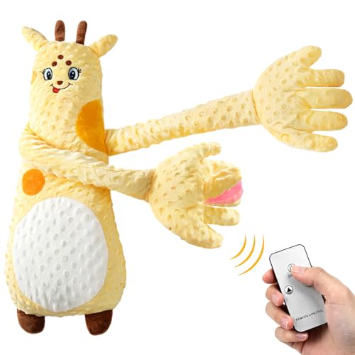 Giant Plush Doll, Large Stuffed Animal, Soft Fabric Cuddly Toy, Oversized Cozy Plush Figure for Home Decor & Daily Companion (Giraffe)