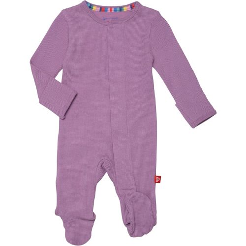 Magnetic Me Girls Modal Magnetic Baby Footie Pajamas | Silky Soft Modal Fabric | Baby Sleepers Available Sizes PRE - 24M