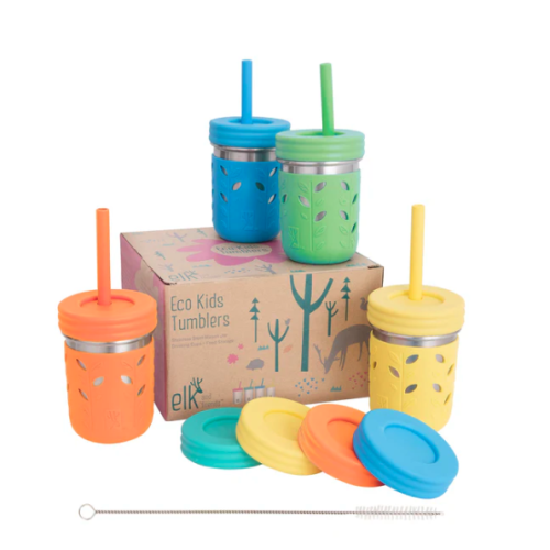 Stainless Steel 10oz Drinking Tumblers + Food Storage