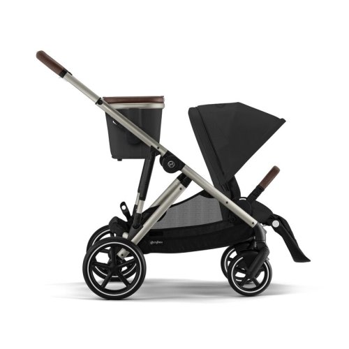 Gazelle S - Moon Black (Taupe Frame)