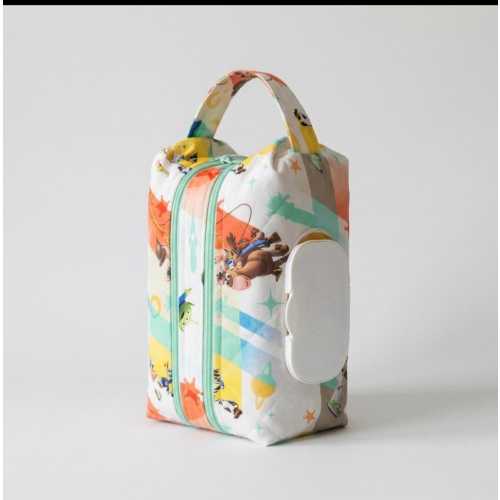 Disney/Pixar Double Zippered Diaper and Wipes Bag