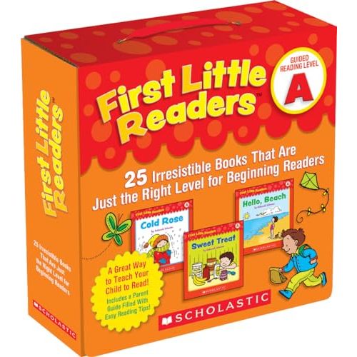 First Little Readers Parent Pack: Guided Reading Level A: 25 Irresistible Books That Are Just the Right Level for Beginning Readers
