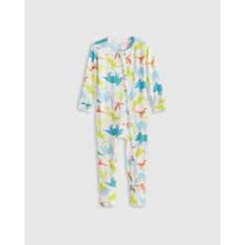 Bamboo Footie Pajama - Colorful Dinos