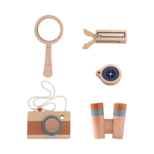 Outdoor Exploration Toys Set Binoculars Kids Play Toys Set Camera Magnifying Glass for Kids Camping Gear Exploration Projects
