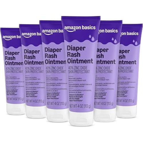Amazon Basics Diaper Rash Ointment 4 Oz 6 pack