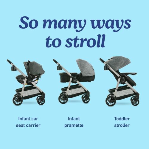 Graco Modes Pramette Travel System with Snugride LX - Edison