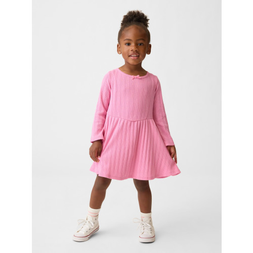 Baby & Toddler Pointelle Rib Dress