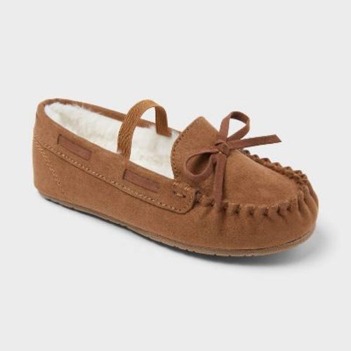 Toddler Celina Moccasin Slipper - Cat & Jack™ Brown