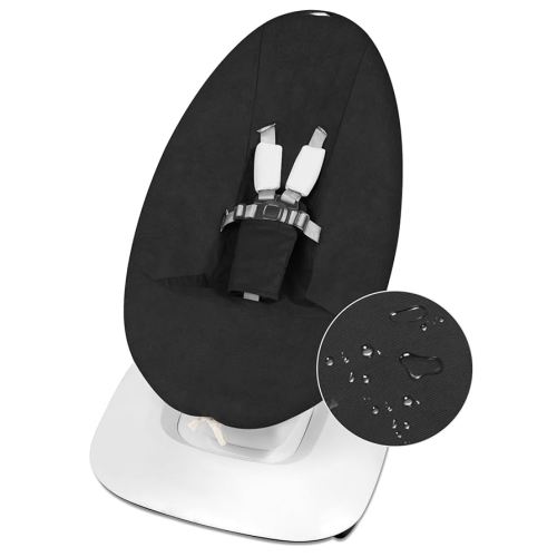 Waterproof Swing Cover Compatible with New Model FOR Moms Swing 5 Launched 2022, Soft Corduroy Fabric, Premium Quality, Machine Washable Black (Only a Cover)