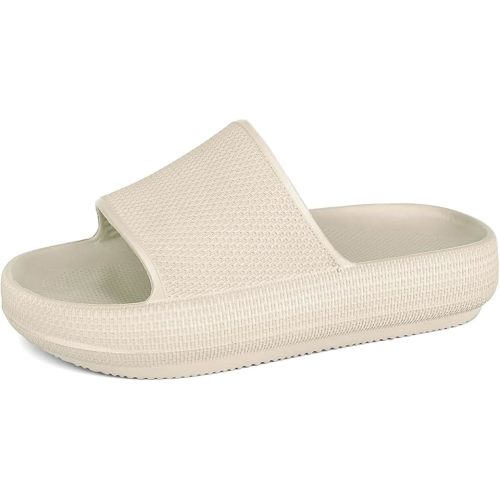 WYSBAOSHU Kids Cloud Slides Girls Boys Slip On Slide Sandals Comfort Non-Slip Thick Sole Slippers Summer Shower Shoes Pool Beach Water Shoes