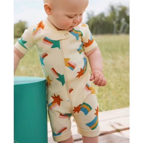 Baby 2-Way Zip Shortie Sleeper | Hanna Andersson