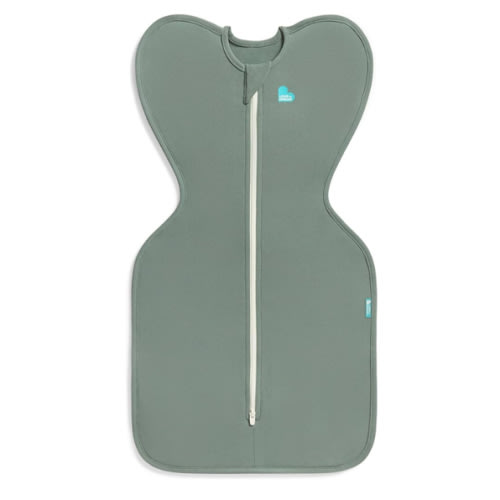 Love to Dream Swaddle UP, Baby Sleep Sack, Self-Soothing Swaddles for Newborns, Improves Sleep, Snug Fit Helps Calm Startle Reflex, New Born Essentials for Baby, 1.0 TOG, 5-8.5 lbs, Deep Olive