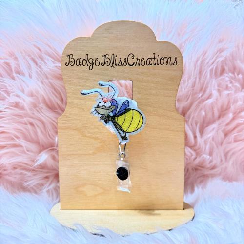 Ray from princess and frog retractable badge reel