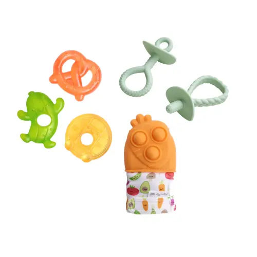 Chew Crew Mini Teether Set – Itzy Ritzy