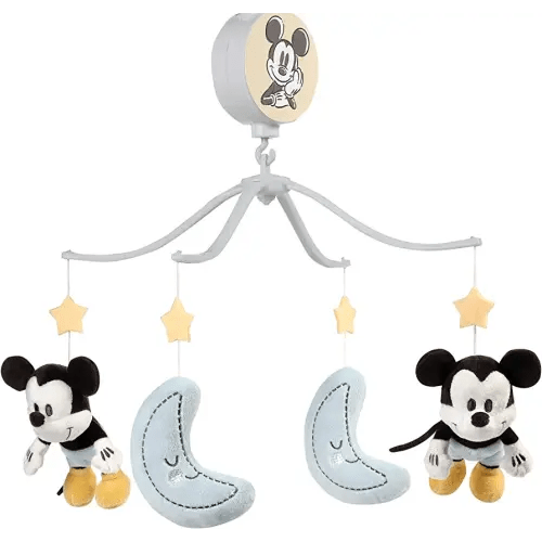 Lambs & Ivy Disney Baby Moonlight Mickey Mouse Musical Baby Crib Mobile Soother