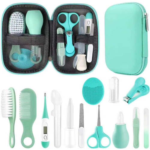 Baby Grooming Kit, Infant Safety Care Set with Hair Brush Comb Nail Cl – Absolutely Cutely
