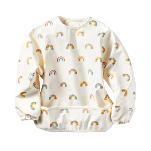 Long Sleeve Bib - Rainbow - Cloud Island™