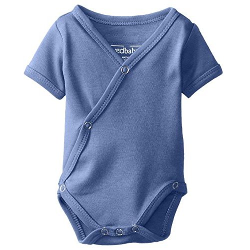 L'ovedbaby Unisex Baby Organic Short-Sleeve Kimono Bodysuit