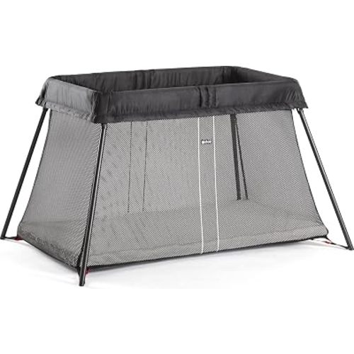 BabyBjörn Travel Crib Light - Black (040280US), One Size