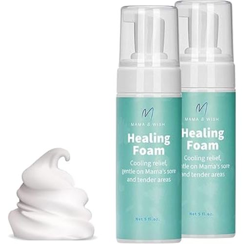 Witch Hazel Spray | Perineal Spray Postpartum Essentials Foam | Postpartum Spray - Perineal Healing Foam for Post Partum Care and Recovery an Essential for Labor (2 Pack)