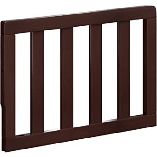 Storkcraft & Graco Toddler Safety Guardrail with Slats (Espresso) – GREENGUARD Gold Certified, Converts Compatible Storkcraft & Graco Crib to Toddler Bed, Each Guardrail Sold Individually