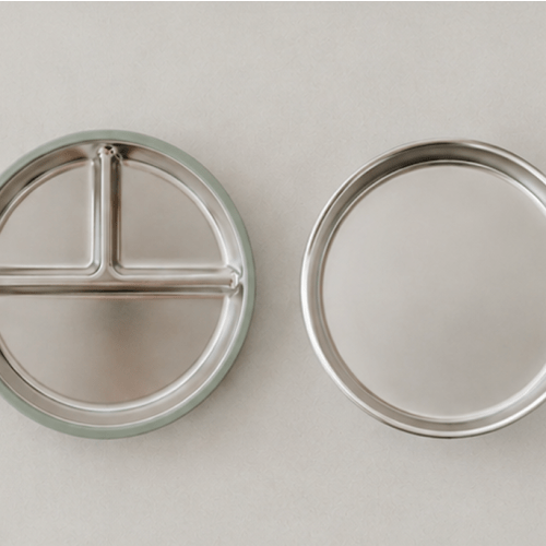 The Grip Ease Duo Baby Plate Set