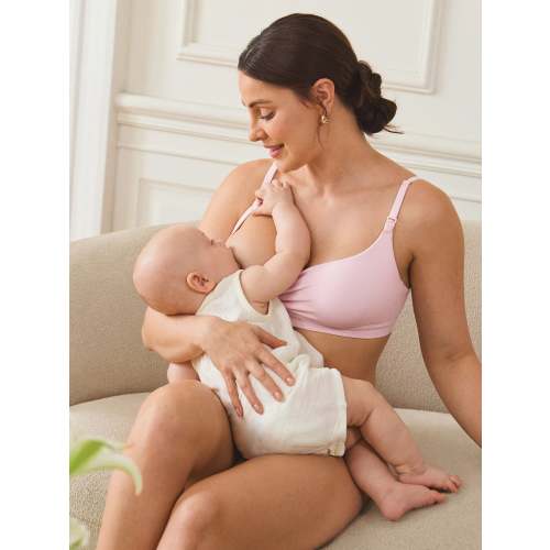 Cotton Scoop Neck Nursing Bralette