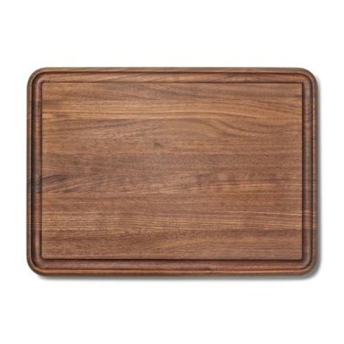 Caraway Home 17" Prep and Serve Butcher Block Walnut