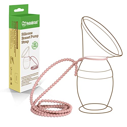 haakaa Silicone Strap for haakaa Gen.1/2/3 Breast Pump Manual Breast Pump Strap | Color: Blush