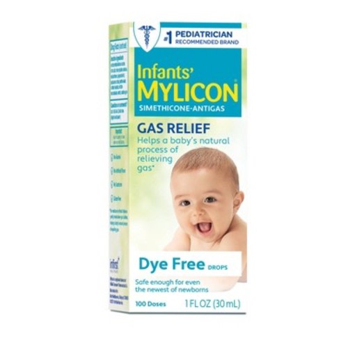 Mylicon Infant Gas Relief Colic Dye Free Drops - 1 fl oz