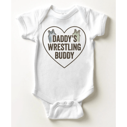 Daddy's Wresting Buddy Onsie