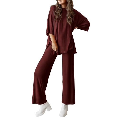 PRETTYGARDEN Two Piece Sets For Women Summer Fashion Lounge Matching Set 2025 Travel Vacation Airport Outfits Clothing
