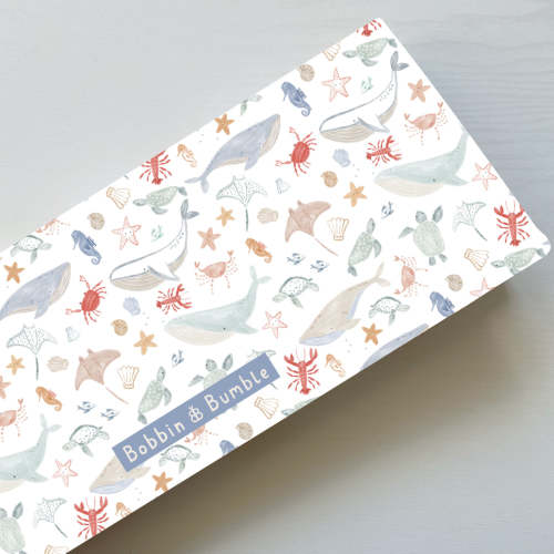Travel Changing Mat - Deep Blue Sea